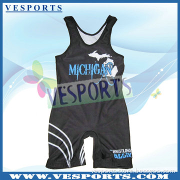 Cheap Custom Sublimated Wrestling Singlets
